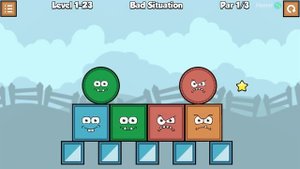 Blocks and Shapes Logic Puzzle Game, walkthrough. GORB Level 1 - 24.