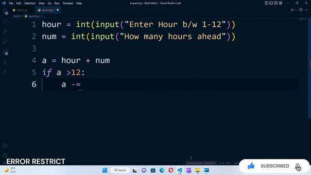 Class - 11 Computer Science Python (Sumita Arora Solutions) . Type C Ques.3 (CBSE)