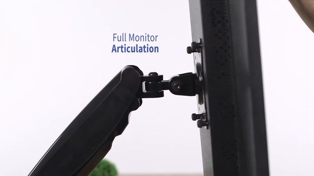 STAND-V001B Pneumatic single arm monitor desk mount by VIVO смотреть онлайн