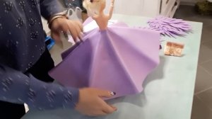 Мастер-класс "Светильник "Барби-Ангел из изолона"