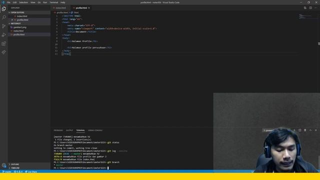 3. Membuat branch dan menghapus branch смотреть онлайн