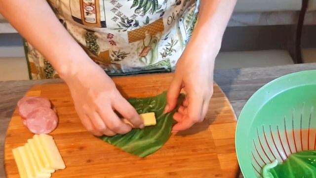 Вкуснятина из молодой капусты. Капустные конвертики