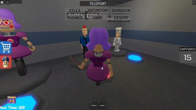 Playing as EVERYONE in Barry's Prison Run Obby ROBLOX OBBY HD ROBLOX PAPA смотреть онлайн