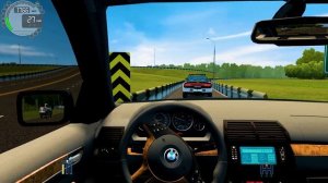 City Car Driving | BMW X5 E53 | Manual car driving