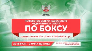 Первенство СКФО по боксу среди юношей 15-16 лет. Суворовская. День 2.