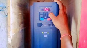 invt gd200a besic parameter setting in hindi/Satyam solar atta chakki