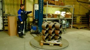 Подготовка крутоизогнутых отводов к отгрузке. Будни склада #ОНИКС в Екатеринбурге #трубопровод