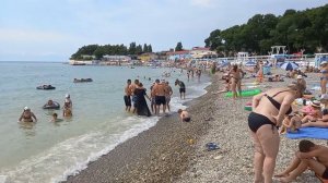 ДИВНОМОРСКОЕ 🌞 1АВГУСТА НА ПЛЯЖЕ 🌴#дивноморское#дивноморск