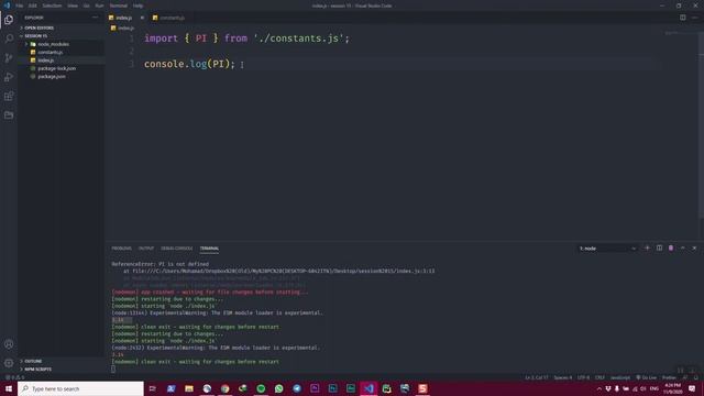 Modern Javascript Tutorial: ES6 | #15 - Export / Import