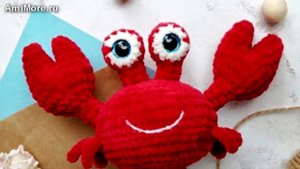 Амигуруми: схема Краб. Игрушки вязаные крючком - Free crochet patterns.