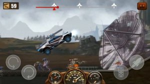 ЭТАП 9 КИБЕРТРАК ТЕСЛА ZOMBIE Hill Racing прохождение игры про машины против зомби на андроид.