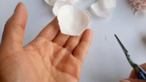 DIY Peonies from foamiran ?♀️ Пион из фоамирана