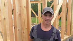Строительство каркасного дома вместе с заказчиком. Каркасный дом на плите.