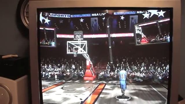 Nba live 09 2009 Slam dunk contest Emeka Okafor vs Superman смотреть онлайн