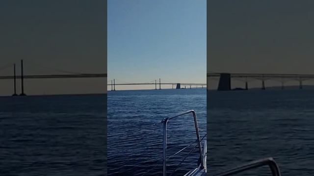 First afternoon on the Chesapeake, approaching Bay Bridge.