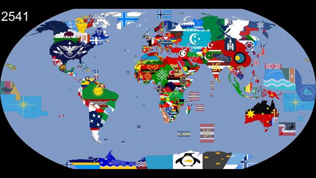 The World: Timeline of National Flags: 2024-3024 смотреть онлайн