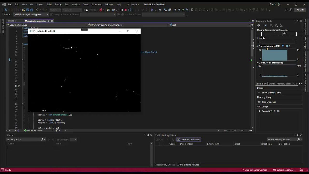 PerlinNoise FlowField