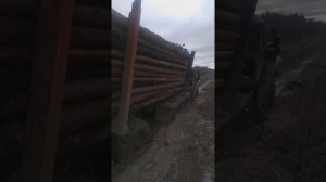 Урал 375 лесавоз
