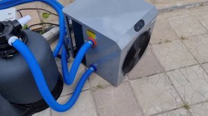 Тепловой насос - нагреватель бассейна на 220 В Fairland. Экономичный подогрев каркасного бассейна