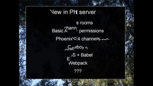 Phoenix 1.4 Chat Server Series Overview