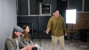 Мастер - класс с режиссёрами Ильёй Хотиненко и Святославой Сагуновой