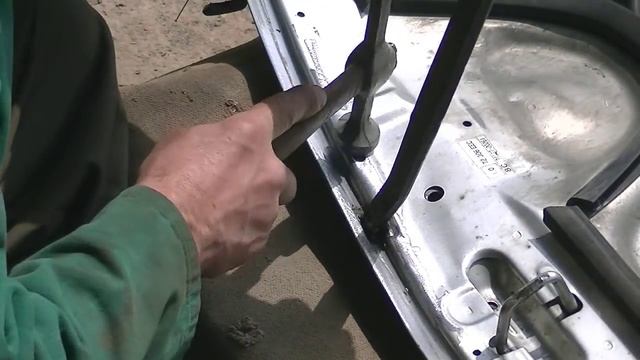 Toyota Previa . Кузовной ремонт .