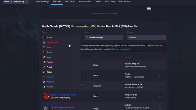 🔥 EQUIPO BIS de CADA CLASE en TODAS las FASES 🔥 || WotLK Classic смотреть онлайн