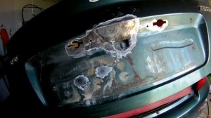 Приора 2010г. Локальный ремонт.