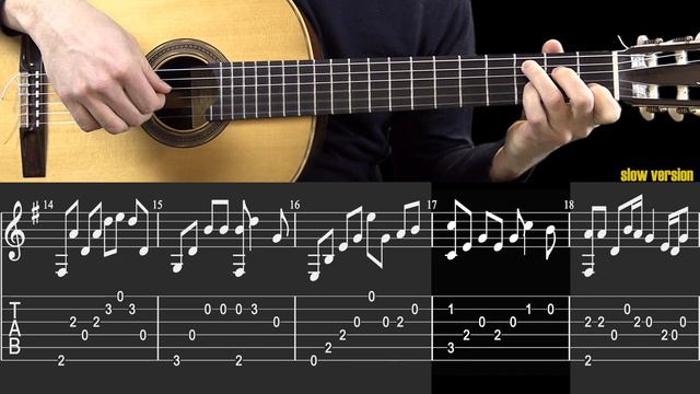 Wonderful TonightEric Clapton. Fingerstyle GuitarTutorial with Tabs