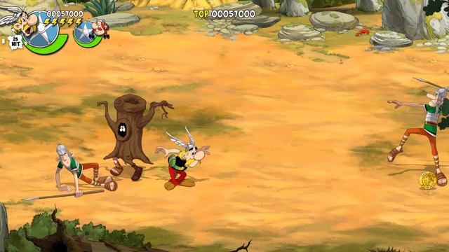 Прохождение игры Asterix and Obelix - Slap them All! Часть 1 смотреть онлайн
