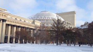 Сибирский колизей Новосибирский театр оперы и балета.Достопримечательность интересное видео.