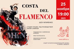 Танцевальное шоу Costa del Flamenco 25 ноября 2023