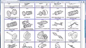 Поиск запчастей по каталогу для автомобилей Toyota