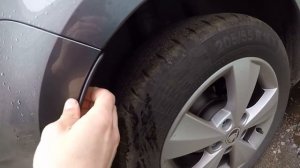 Дополнительные брызговички от Шкода Октавия А7 FL