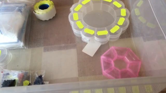 Алмазная вышивка/видео для новичков/организация и хранение смотреть онлайн