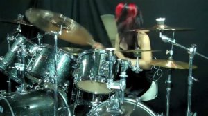 SLAYER "POSTMORTEM" - DRUM COVER | LUX DRUMMERETTE