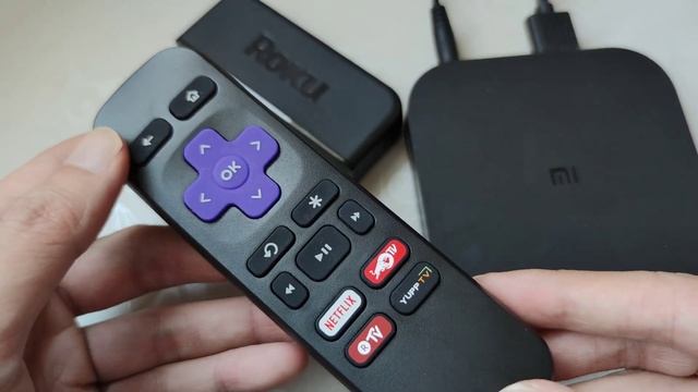 xiaomi mi Box S Vs Roku premiere รีวิวเปรียบเทียบ การใช้งานจริง ตัวไหนน่าใช้กว่า ไม่อวยซื้อเองใช้เอ смотреть онлайн