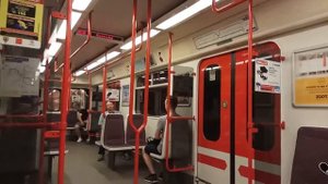 В метро Праги. Пражское метро.