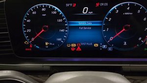 MERCEDES GLE 350 2020 W167 HOW TO RESET OIL CHANGE SERVICE LIGHT MESSAGE PROCEDURE WORKSHOP MENU