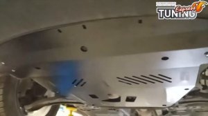 Защита двигателя Ниссан Х-Трейл Т32 радиатора и КПП / Защита для Nissan X-Trail T32 / Бренд Titan