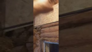 Реконструкция старого деревянного дома. Как установить стандартную дверь в нестандартный низкий сру