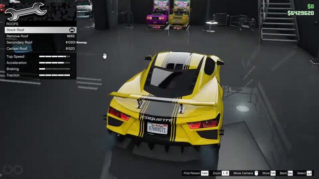 Invetero Coquette D10 Customizations (Corvette C8) - GTA 5 Online смотреть онлайн