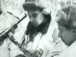 Воздушный десант -- Вяземская воздушно-десантная операция -- февраль 1942 -- кинохроника