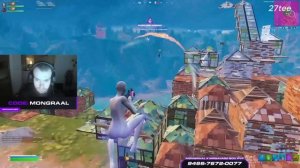 MONGRAAL Intense Endgame In FNCS Semi Finals To Qualify With MrSavage | Fortnite