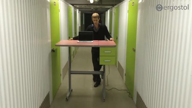 Колесные опоры для стола Ergostol смотреть онлайн