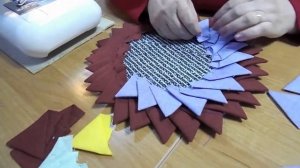 МК "Декоративный коврик из лоскутков"