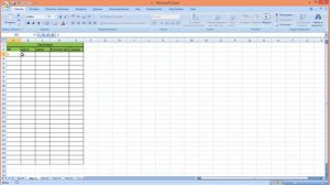 Серия видеоуроков по работе в Excel Урок №3 Работа с таблицами