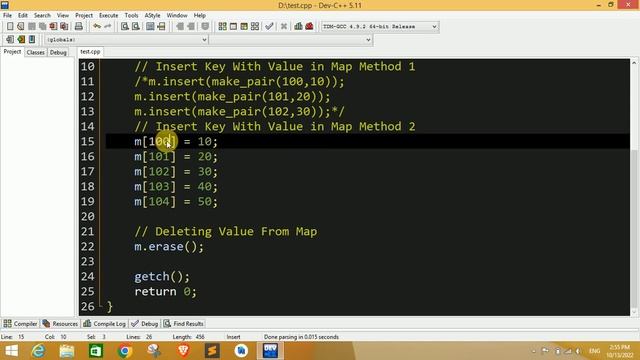 Map in C++ | Standard Template Library STL in C++