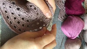 Сервировочная салфетка КРЮЧКОМ. Вяжем вместе.