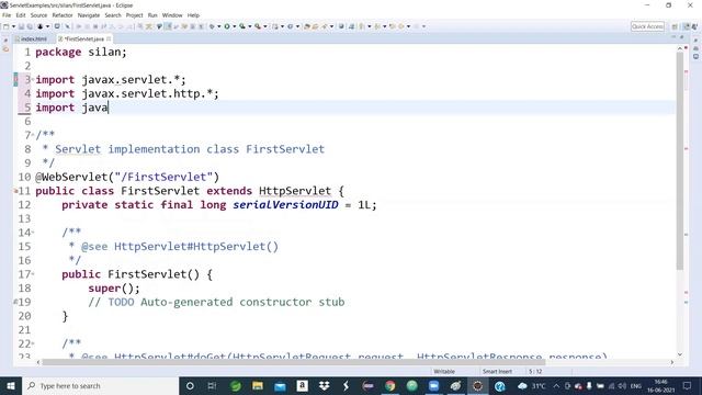 How to Develop and Execute Java Servlet in Eclipse | SilanSoftware | silantutorial.com смотреть онлайн